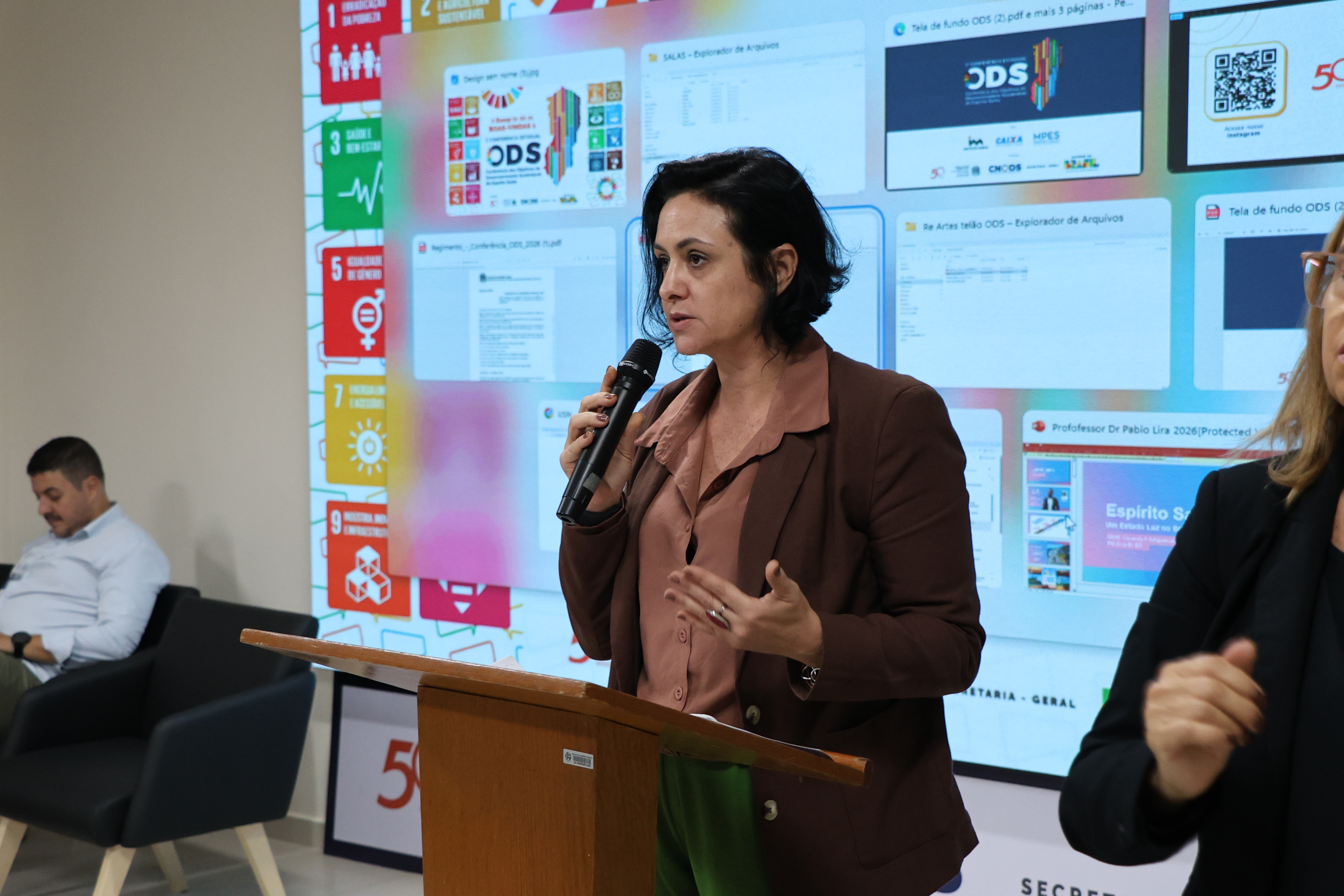 Espírito Santo realiza Conferência dos ODS na ESESP com debates sobre sustentabilidade e Agenda 2030