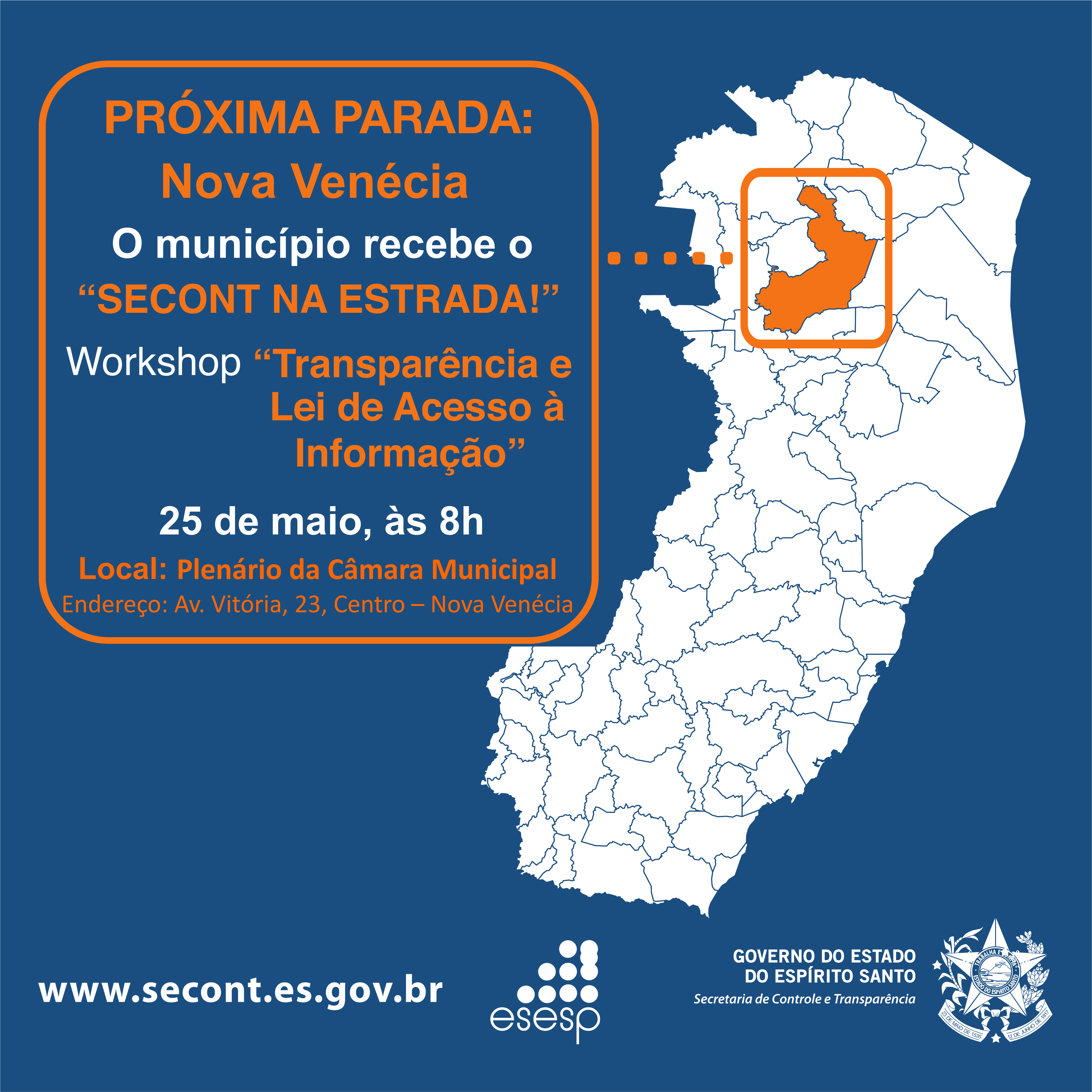 Cards Secont na Estrada NOVA VENÉCIA