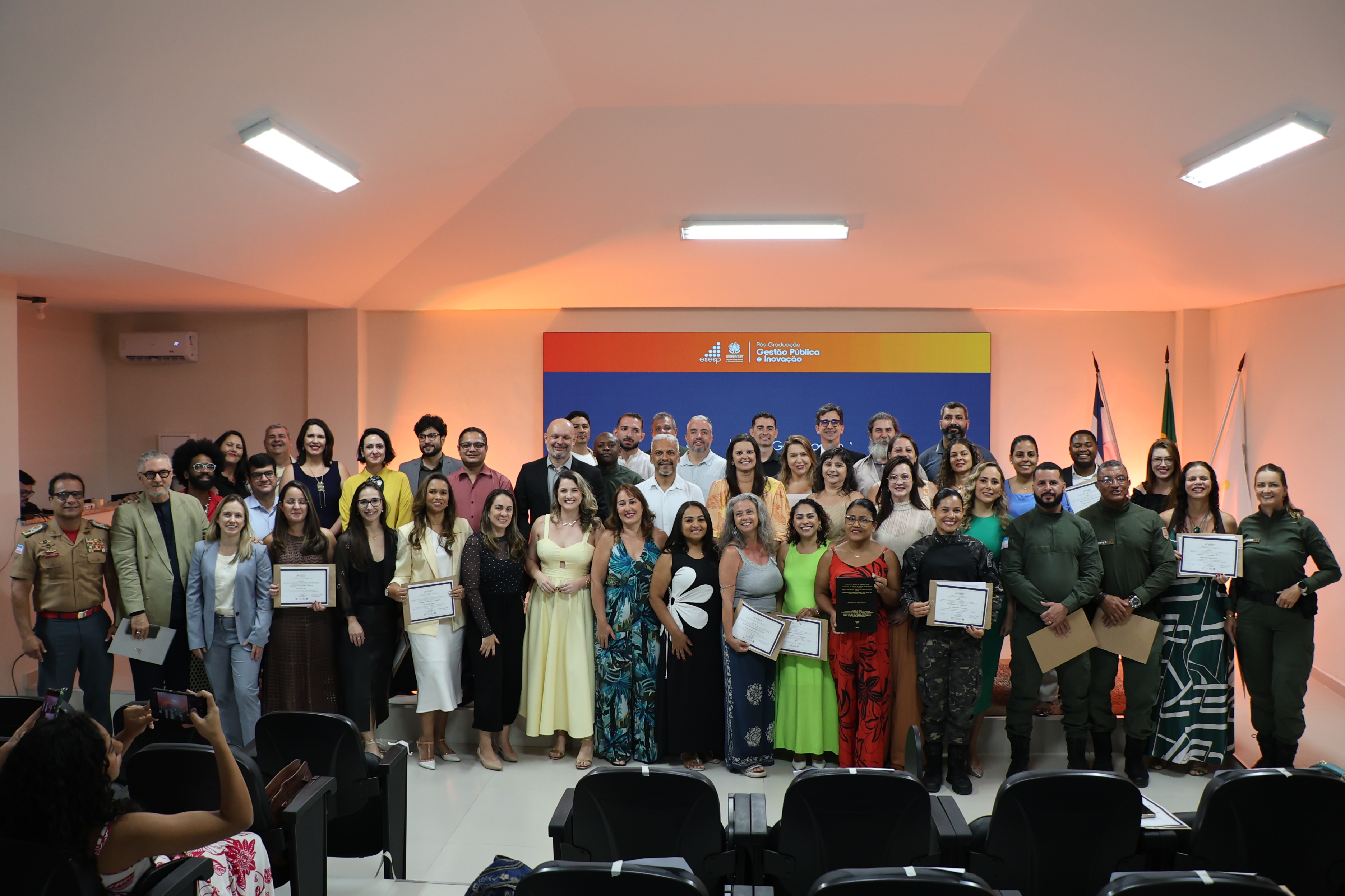 Esesp realiza formatura da primeira turma de pós-graduação em Gestão Pública e Inovação