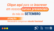 INSCRIÇÕES SETEMBRO